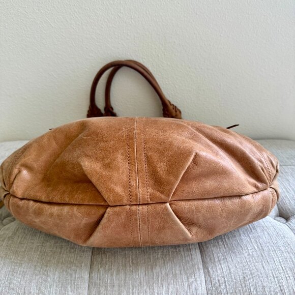 Lucky Brand Hobo Bag with Tassels and Snap Closure - Picture 4 of 7